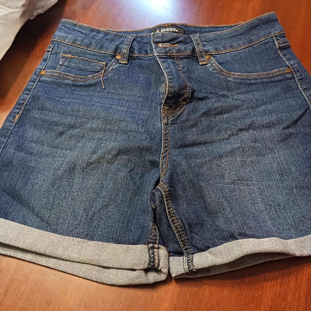 Blue Denim Women's Shorts